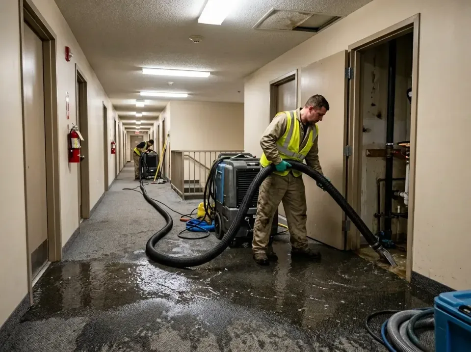 multi-unit-apartment-hallway-f-005 — frequently asked questions, Emergency Burst Pipe Water Extraction & Removal in Castle P…